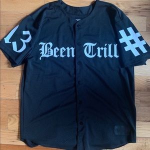 Been Trill “13” Button Down Jersey (L)